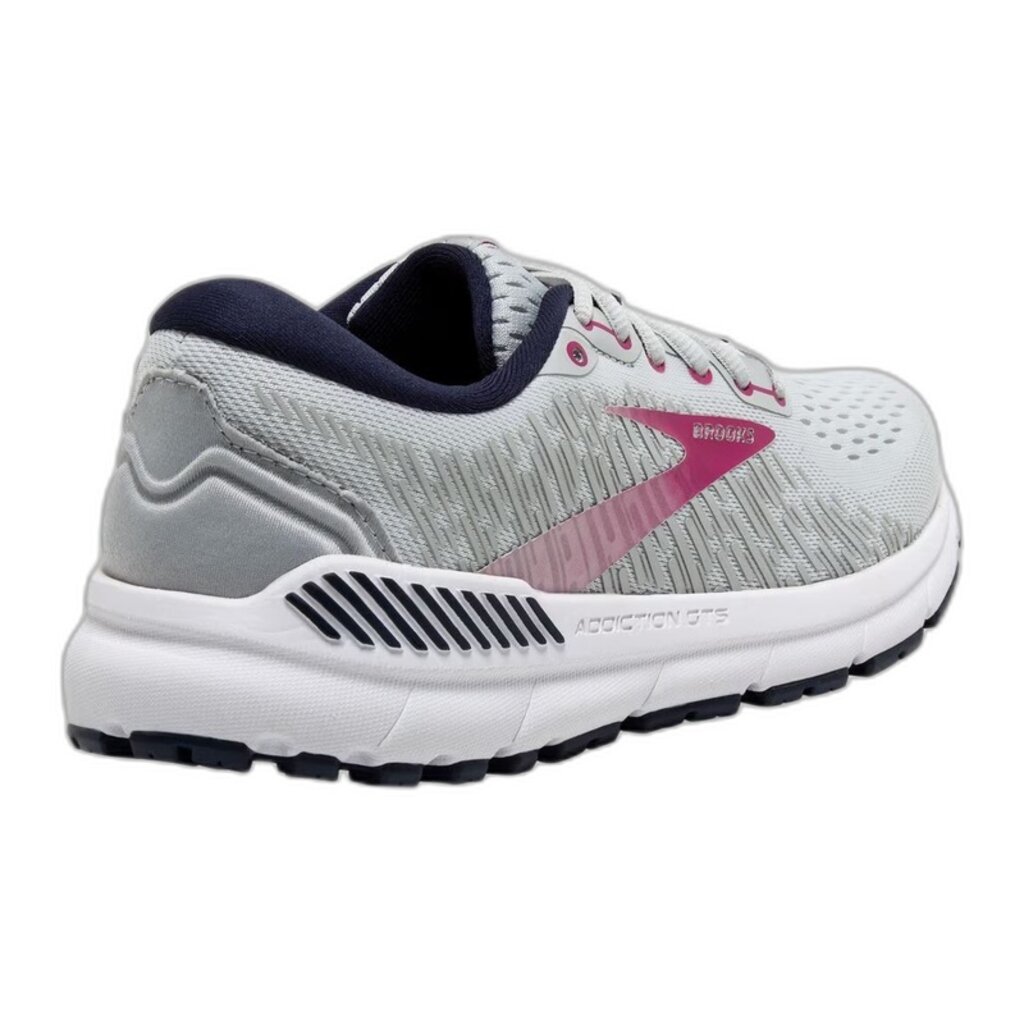 BROOKS WOMEN'S ADDICTION GTS 15-OYSTER/PEACOAT 7.5B