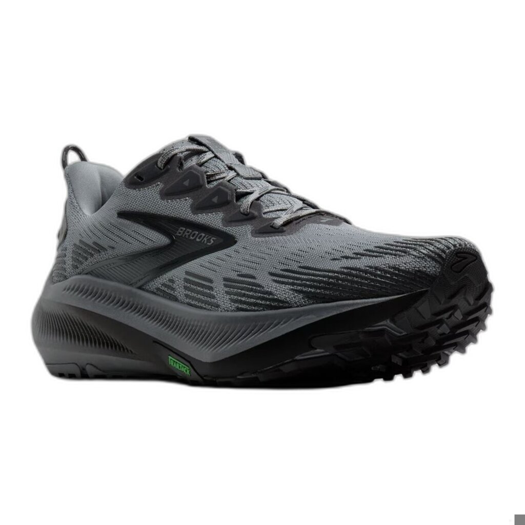 BROOKS MEN'S GHOST TRAIL-GRAY/GRAY/BLACKENED PEARL