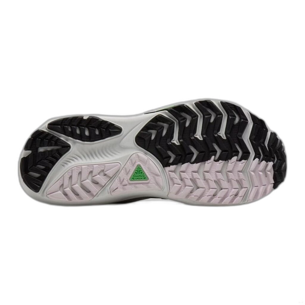 BROOKS WOMEN'S GHOST TRAIL-POPPY SEED/BLACK/PINK