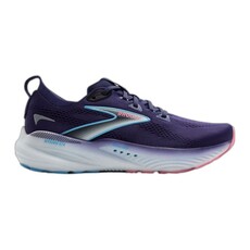 BROOKS WOMEN'S GLYCERIN GTS 22-BLUE RIBBON/PEACOAT/DIANTHUS