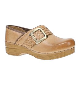 DANSKO WOMEN'S PRO BRAIDED CLOG-HONEY DISTRESSED