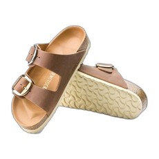 BIRKENSTOCK ARIZONA BIG BUCKLE OILED LEATHER-COGNAC | BEND SHOE CO