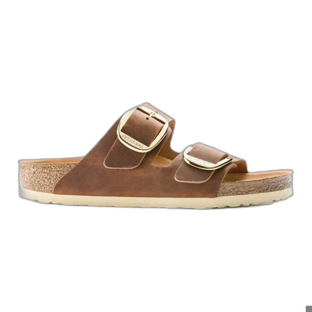 BIRKENSTOCK ARIZONA BIG BUCKLE OILED LEATHER-COGNAC | BEND SHOE CO