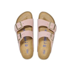 BIRKENSTOCK ARIZONA SOFT FOOTBED NUBUCK-PINK CLAY | BEND SHOE CO