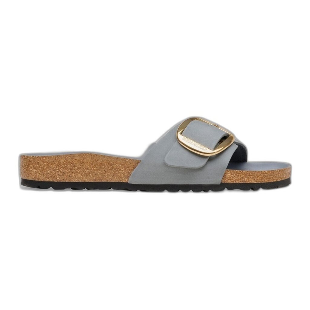 BIRKENSTOCK MADRID BIG BUCKLE OILED LEATHER-BASALT GRAY | BEND SHOE CO