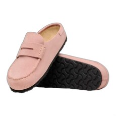 BIRKENSTOCK NAPLES WRAPPED SUEDE-PINK CLAY | BEND SHOE CO