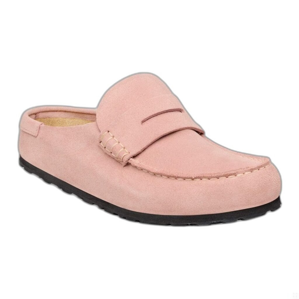 BIRKENSTOCK NAPLES WRAPPED SUEDE-PINK CLAY | BEND SHOE CO