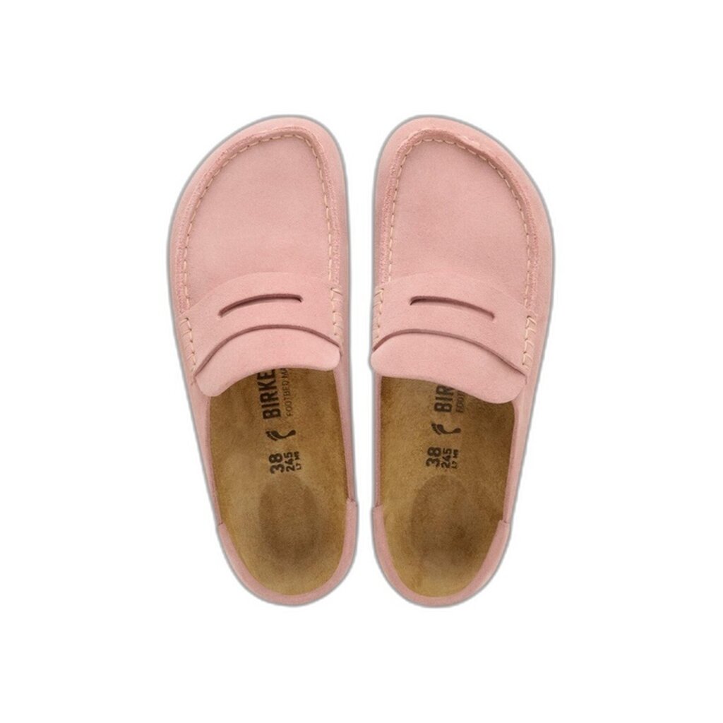 BIRKENSTOCK NAPLES WRAPPED SUEDE-PINK CLAY | BEND SHOE CO