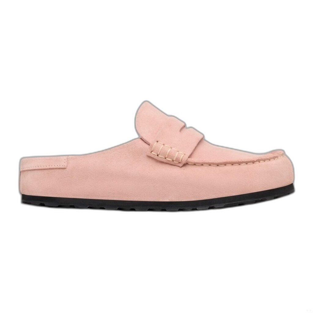 BIRKENSTOCK NAPLES WRAPPED SUEDE-PINK CLAY | BEND SHOE CO