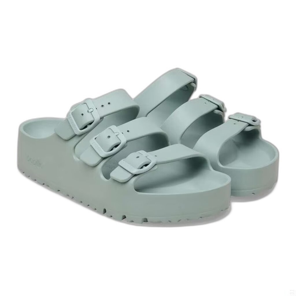 BIRKENSTOCK FLORIDA III FLEX PLATFORM EVA-PURE SAGE | BEND SHOE CO