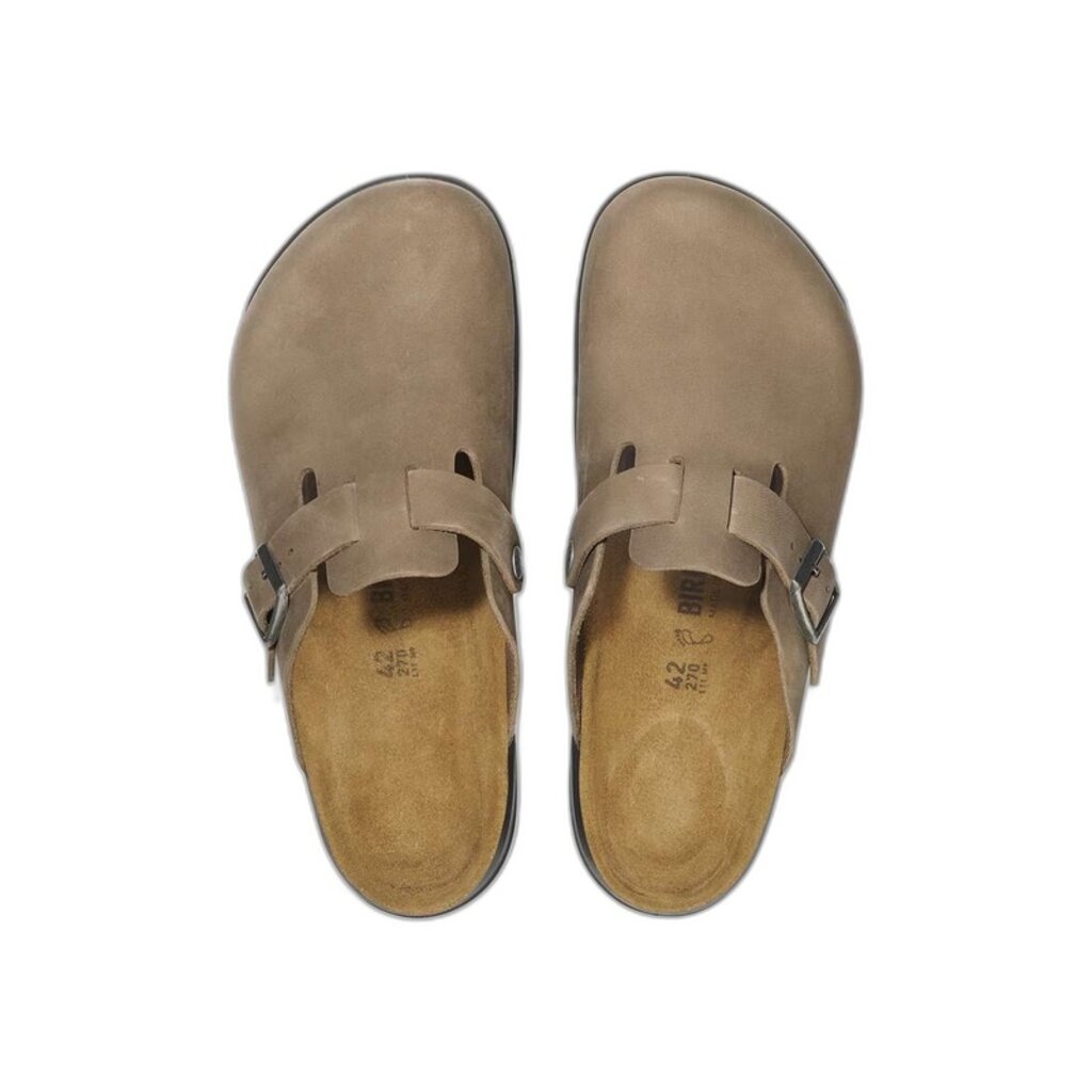 BIRKENSTOCK BOSTON RUGGED OILED LEATHER-TOBACCO | BEND SHOE CO