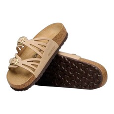 BIRKENSTOCK GRANADA NUBUCK-SANDCASTLE | BEND SHOE CO