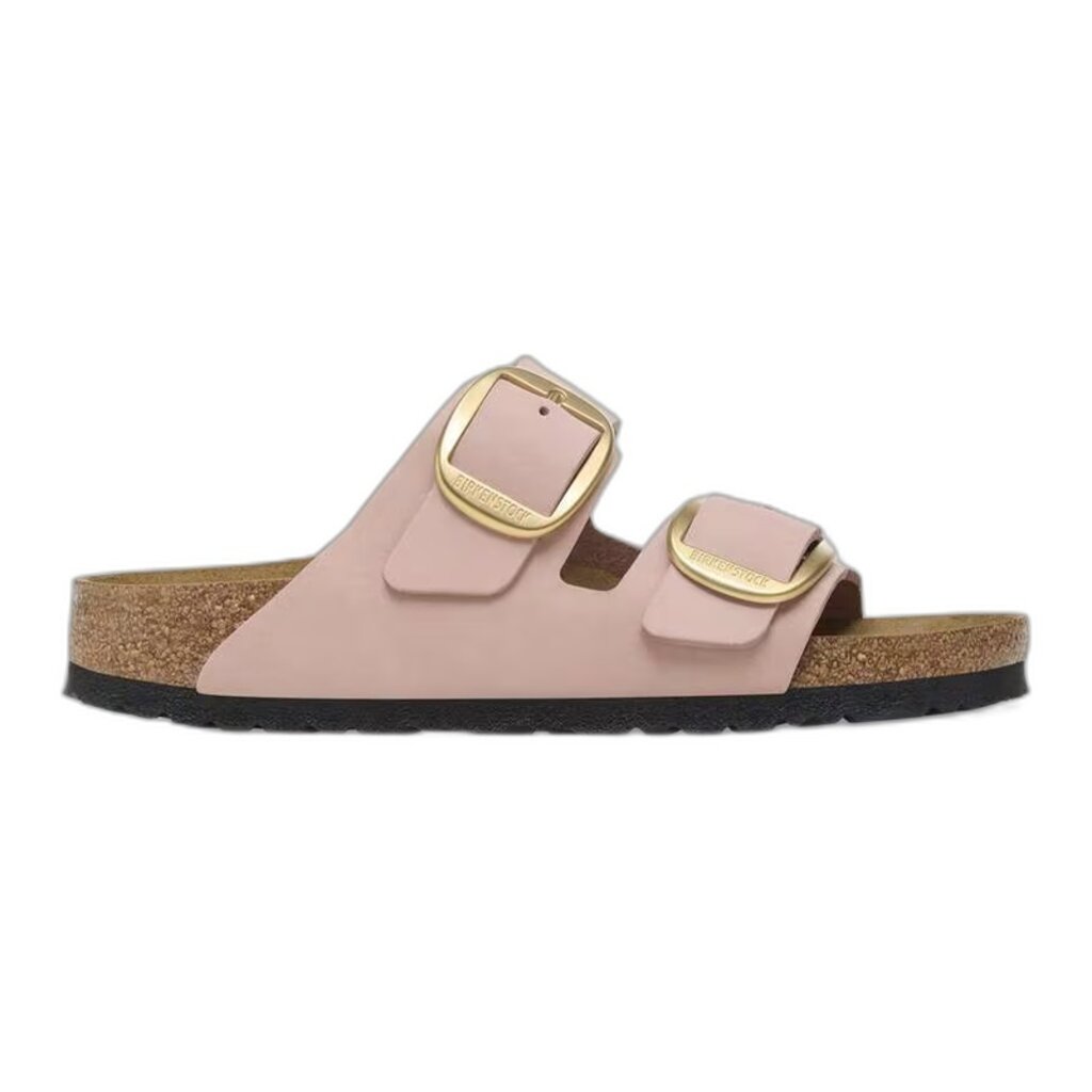 BIRKENSTOCK ARIZONA BIG BUCKLE SOFT PINK NUBUCK | BEND SHOE CO