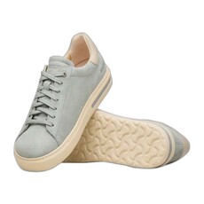 BIRKENSTOCK BEND SUEDE/LEATHER-PURE SAGE/OYSTER | BEND SHOE CO