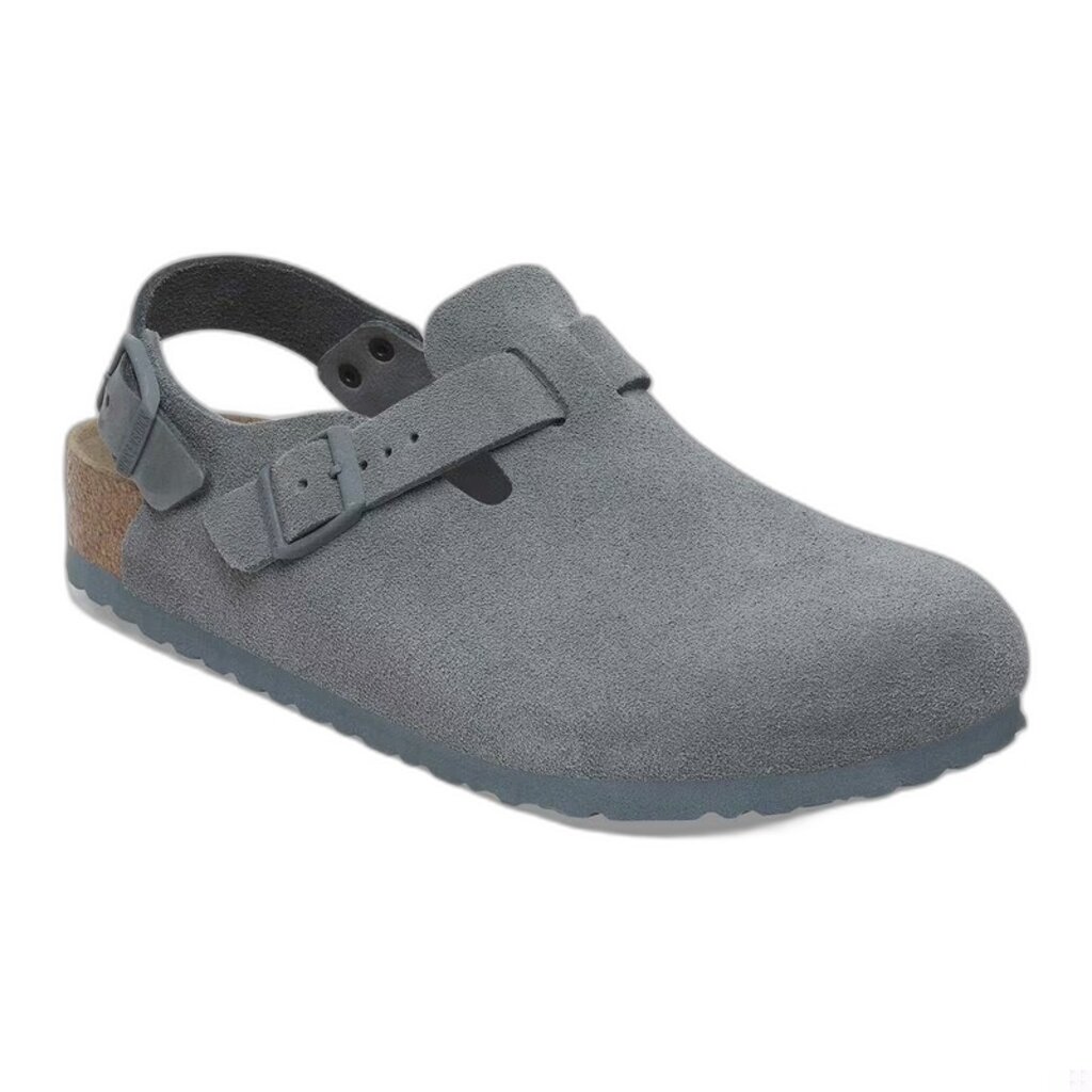 BIRKENSTOCK TOKIO SUEDE-BASALT GRAY | BEND SHOE CO