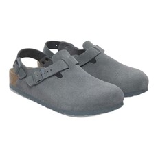 BIRKENSTOCK TOKIO SUEDE-BASALT GRAY | BEND SHOE CO