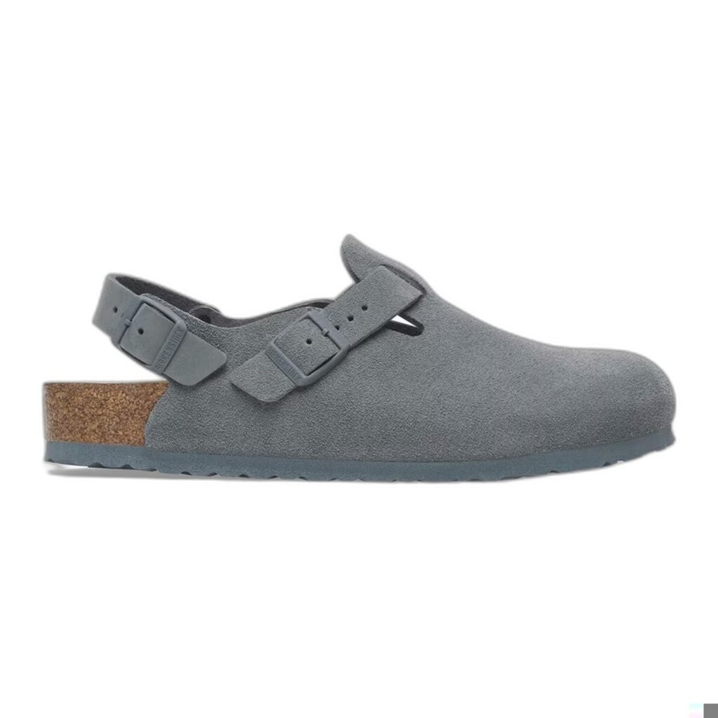 BIRKENSTOCK TOKIO SUEDE-BASALT GRAY | BEND SHOE CO