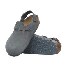 BIRKENSTOCK TOKIO SUEDE-BASALT GRAY | BEND SHOE CO