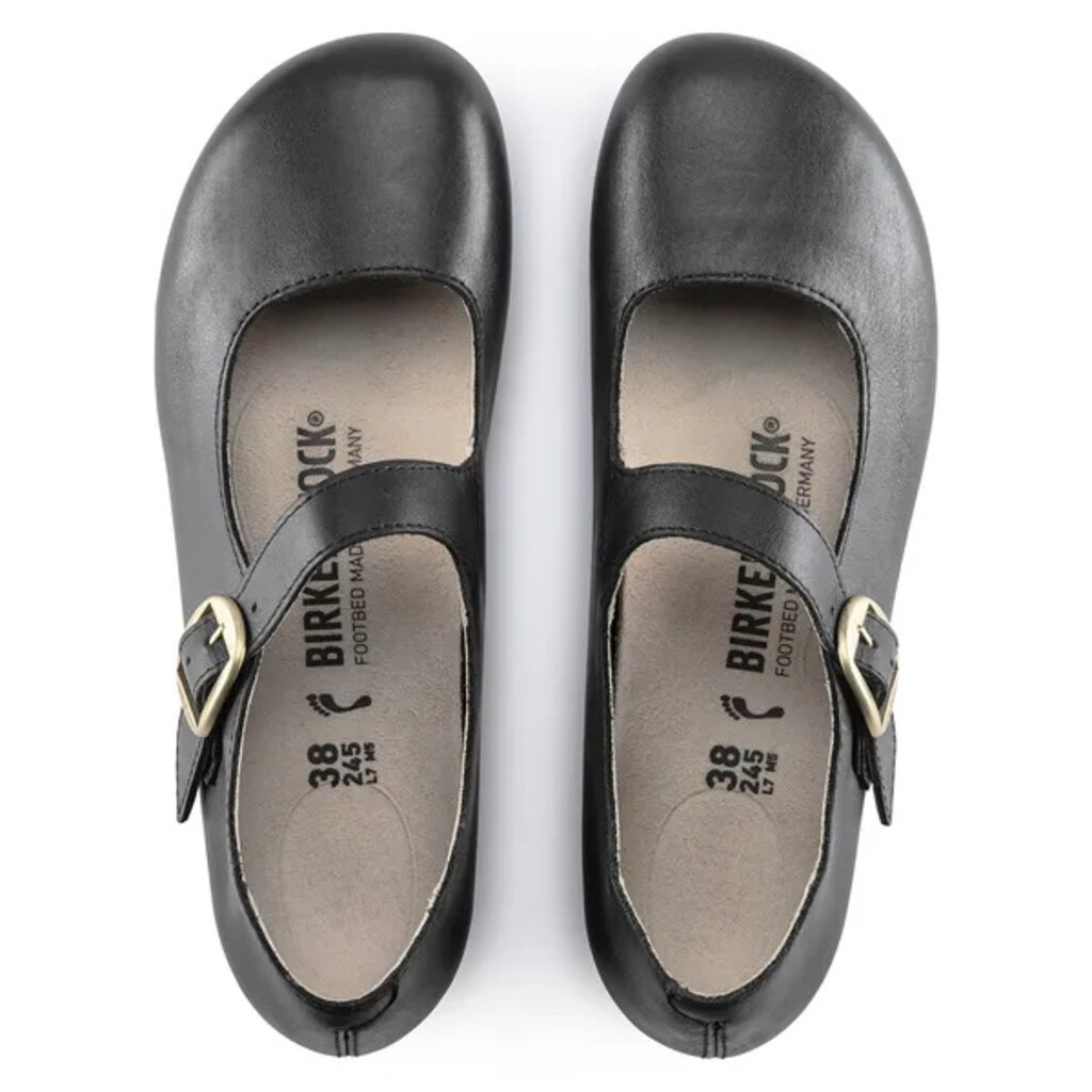 BIRKENSTOCK TRACY LEATHER-BLACK | BEND SHOE CO