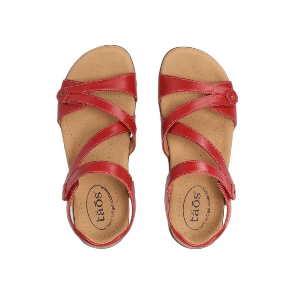 TAOS BIG TIME-RED | BEND SHOE CO