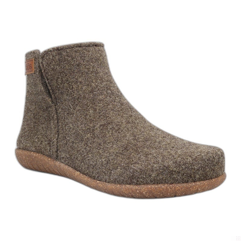TAOS WOMEN'S GOOD WOOL-BROWN OLIVE