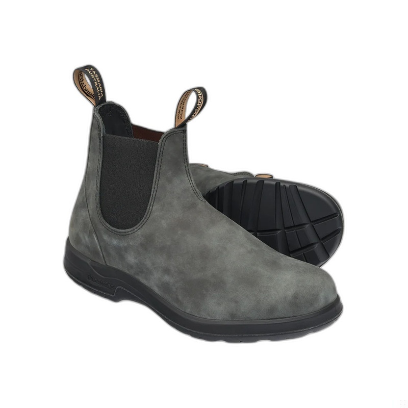 BLUNDSTONE ALL TERRAIN CHELSEA BOOT-RUSTIC BLACK