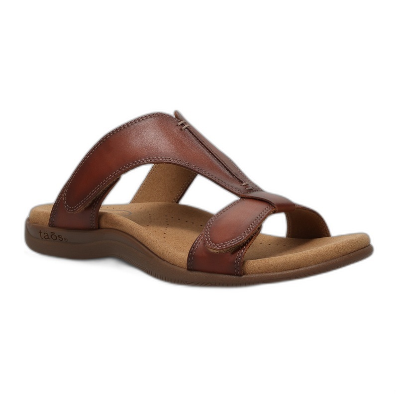 TAOS WOMEN'S SLIDE SHOW-COGNAC