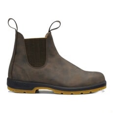 BLUNDSTONE CLASSIC CHELSEA BOOT #1944-RUSTIC BROWN/MUSTARD | BEND SHOE CO