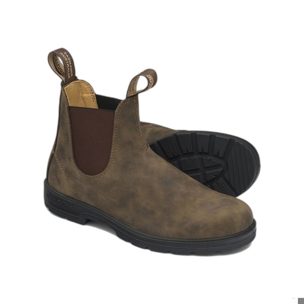 BLUNDSTONE CLASSIC CHELSEA BOOT #585-RUSTIC BROWN | BEND SHOE CO