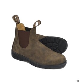 BLUNDSTONE CLASSIC CHELSEA BOOT #585-RUSTIC BROWN