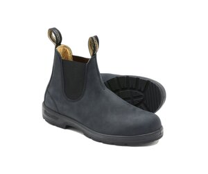 Blundstone 587 Classic Chelsea Boots Rustic Black Leather Mens 12 AU 11 Lined Rustic Black Leather Chelsea Boots, Men main image 3