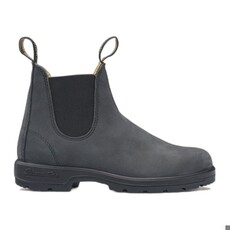 BLUNDSTONE CLASSIC CHELSEA BOOT #587-RUSTIC BLACK | BEND SHOE CO