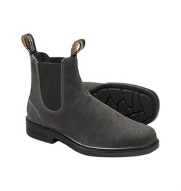 BLUNDSTONE DRESS CHELSEA-STEEL GREY SUEDE