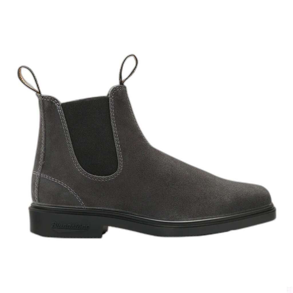 BLUNDSTONE DRESS CHELSEA-STEEL GREY SUEDE