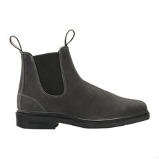 BLUNDSTONE DRESS CHELSEA-STEEL GREY SUEDE