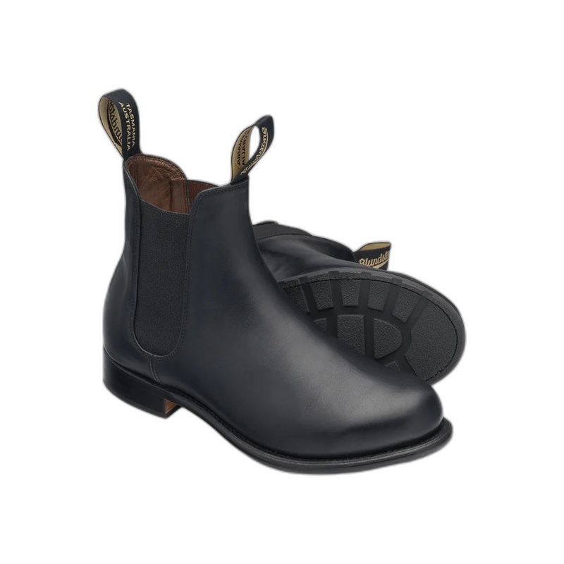 BLUNDSTONE HERITAGE CHELSEA BOOT-BLACK