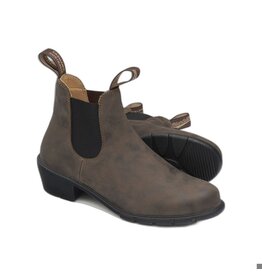 BLUNDSTONE WOMEN'S HEELED BOOT #1677-RUSTIC BROWN