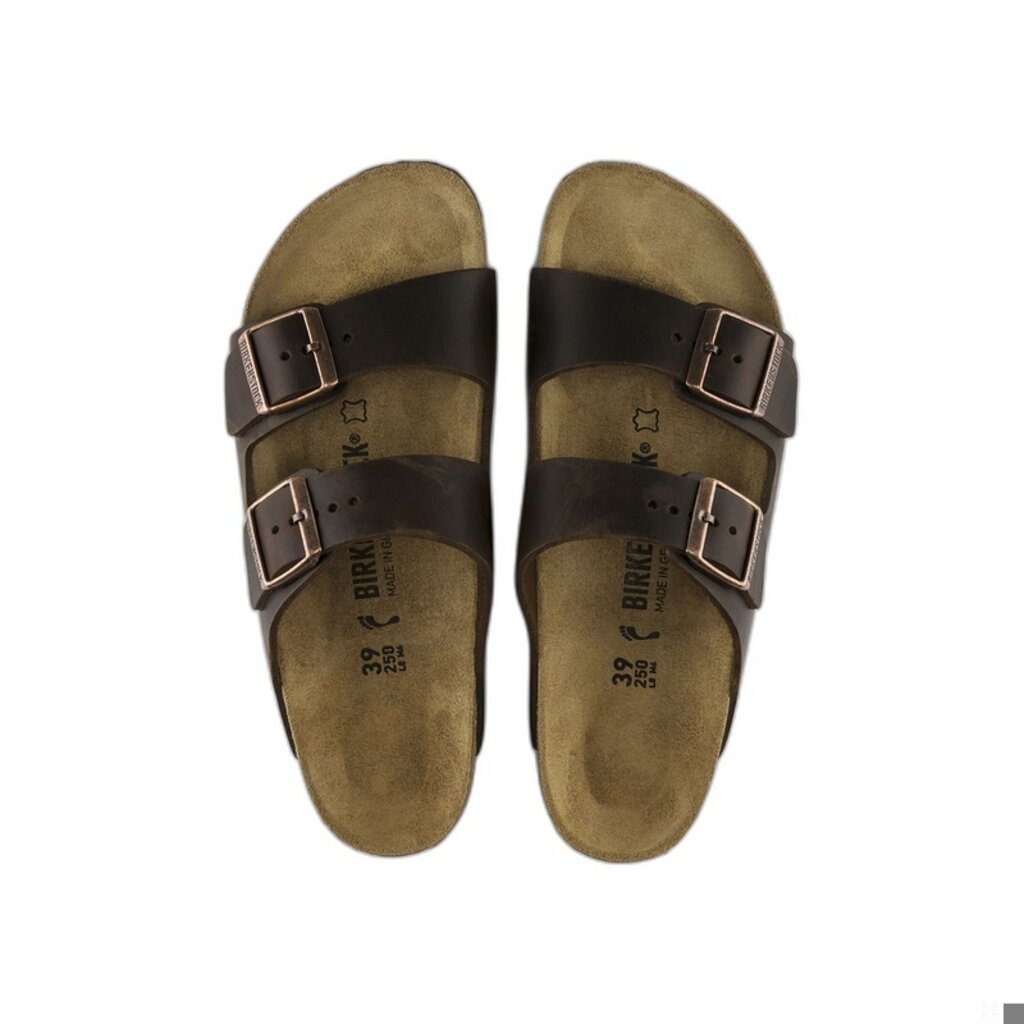BIRKENSTOCK ARIZONA OILED LEATHER-HABANA | BEND SHOE CO