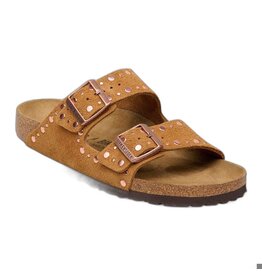 BIRKENSTOCK ARIZONA RIVETS SUEDE-MINK