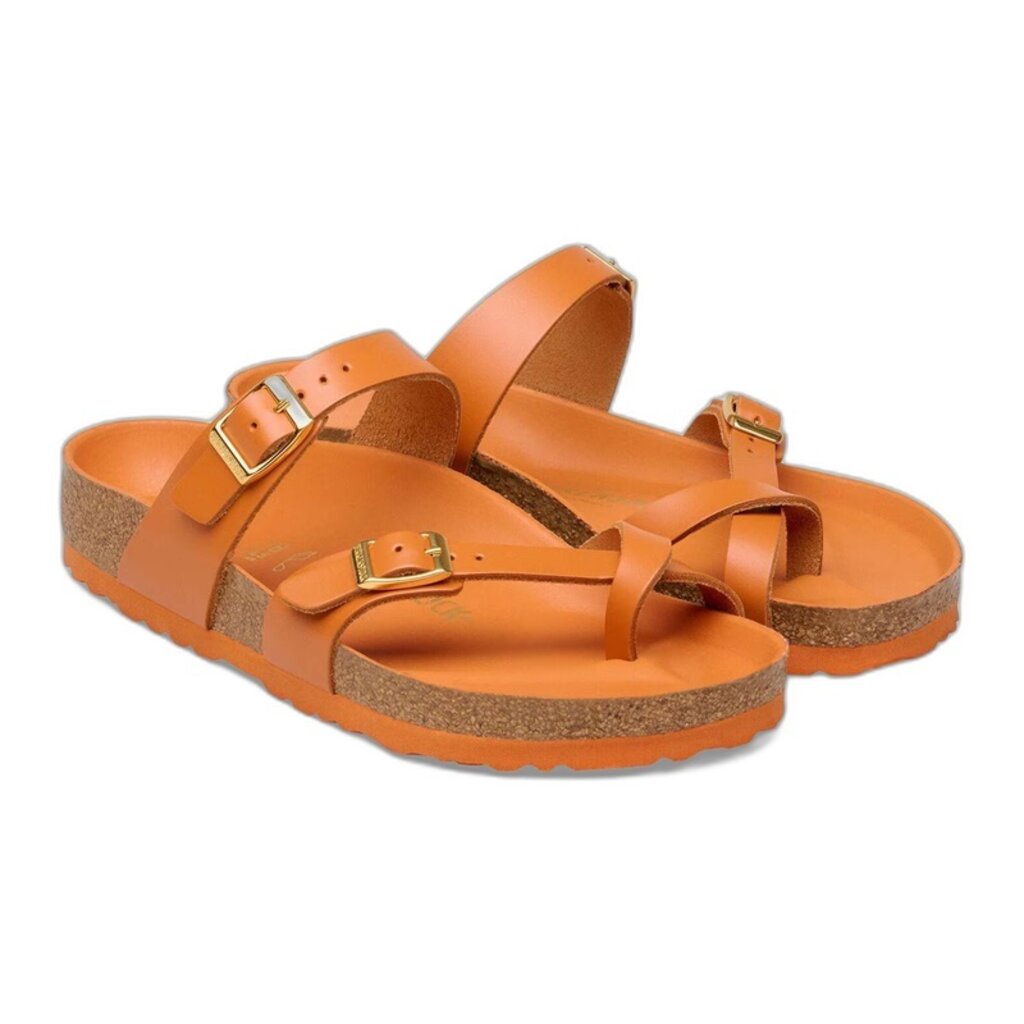 BIRKENSTOCK MAYARI AMALFI LEATHER-KURKUMA | BEND SHOE CO