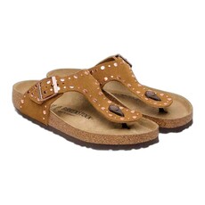 BIRKENSTOCK GIZEH RIVETS SUEDE-MINK | BEND SHOE CO