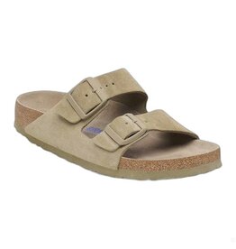 BIRKENSTOCK ARIZONA SUEDE-FADED KHAKI