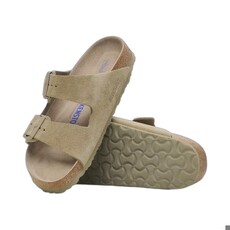 BIRKENSTOCK ARIZONA SUEDE-FADED KHAKI | BEND SHOE CO