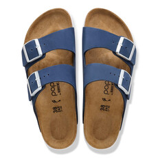 BIRKENSTOCK ARIZONA FLEX PLATFORM NUBUCK-NEW NAVY | BEND SHOE CO