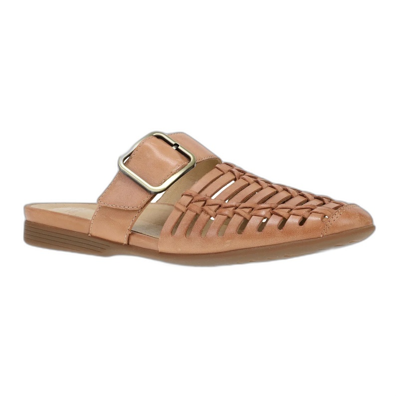 DANSKO WOMEN'S LEILANI BURNISHED NAPPA-LIGHT TAN