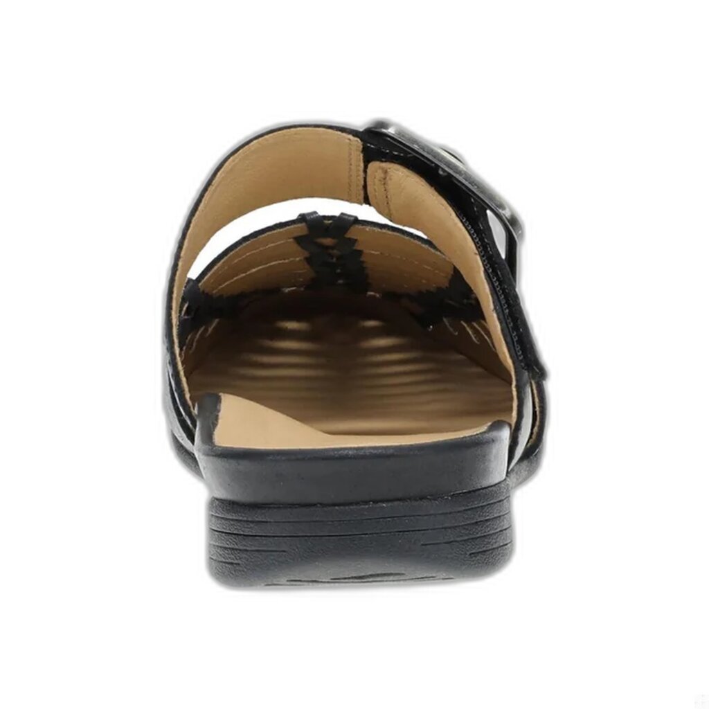 DANSKO LEILANI BURNISHED NAPPA-BLACK | BEND SHOE CO