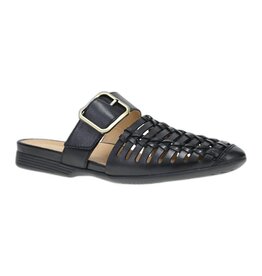 DANSKO WOMEN'S LEILANI BURNISHED NAPPA-BLACK