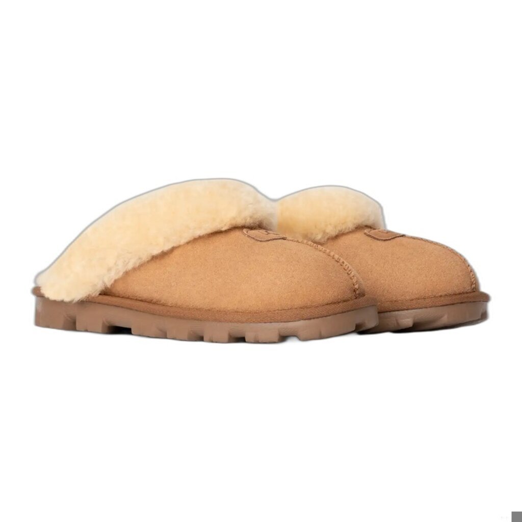 UGG WOMEN'S COQUETTE SLIPPER-CHESTNUT | BEND SHOE CO