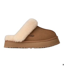 UGG WOMEN'S DISQUETTE SLIPPER-CHESTNUT