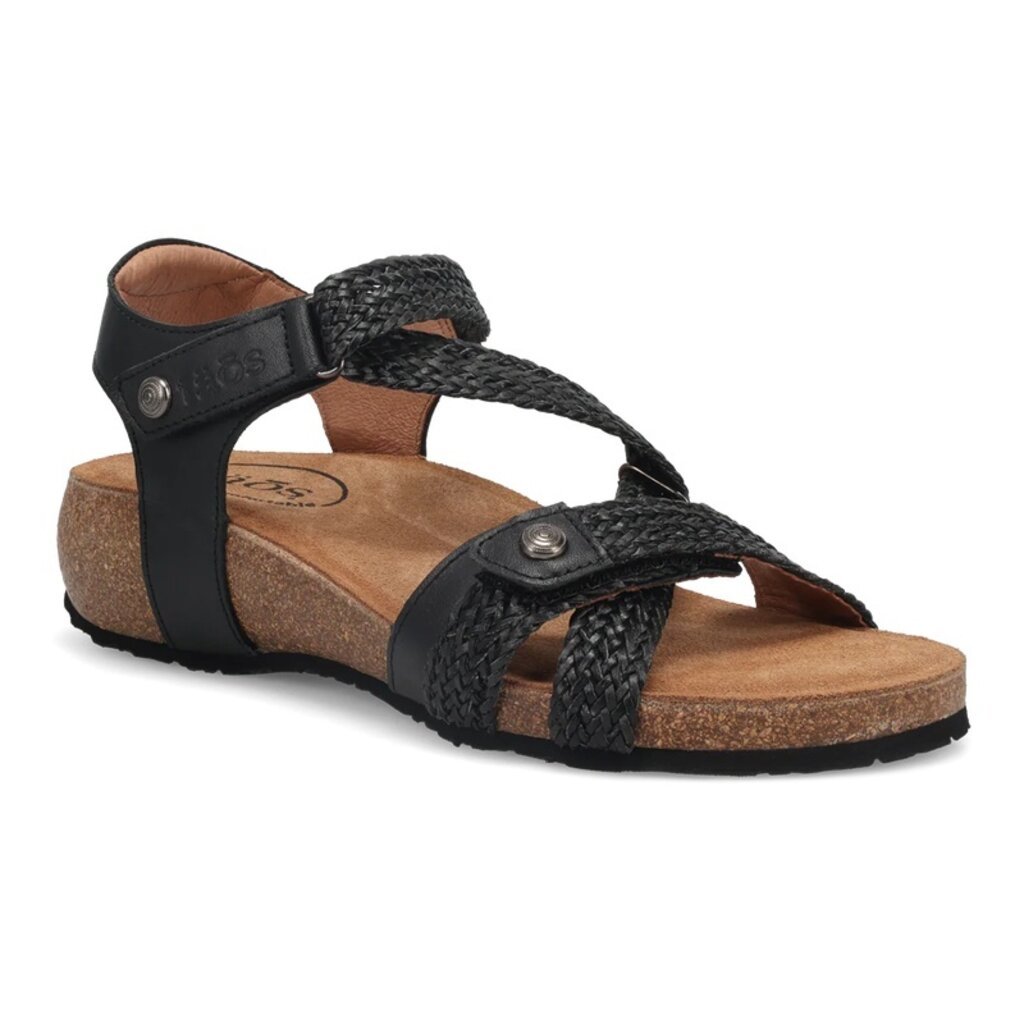 TAOS TRULIE SANDAL-BLACK | BEND SHOE CO